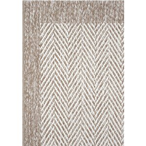 Cool Halı Smart 2001 Bej Kilim Halı Yıkanabilir İnce Kaymaz Taban Halı Dokuma Yazlık Balkon Kilimi