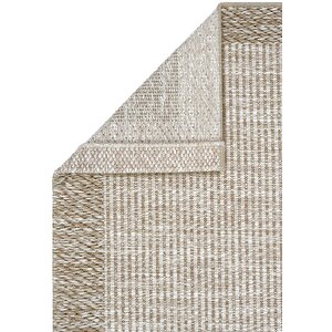 Cool Halı Smart 2003 Bej Kilim Halı Yıkanabilir İnce Kaymaz Taban Halı Dokuma Yazlık Balkon Kilimi
