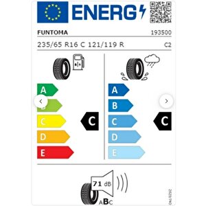 235/65 R16 C Tl 121/119r 12pr Vanfun Kamyonet Yaz Lastiği (üretim Tarihi:2025)