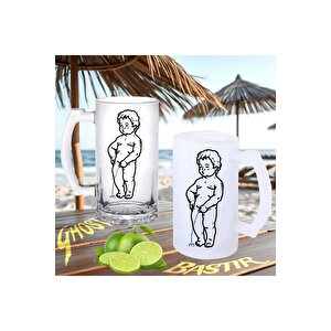 Dünya Varmış Buzlu Ya Da Buzsuz Bira Bardağı