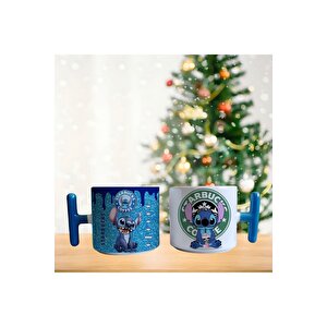 Stitch Kahve Sevgisi Porselen Fincan / Kupa -mug