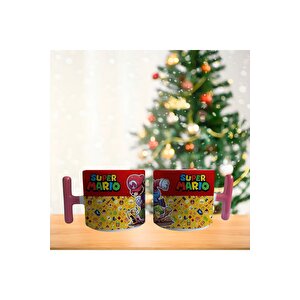 Süper Mario Kaykaylı Porselen Fincan / Kupa -mug