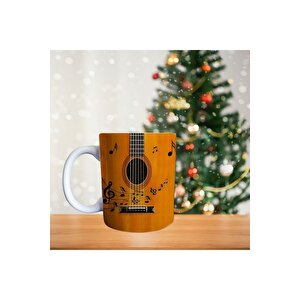 Gitar Porselen Kupa
