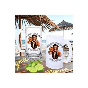 Prost Buzlu Ya Da Buzsuz Bira Bardağı