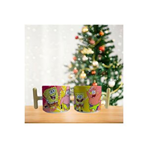 Sünger Bob Porselen Fincan / Kupa -mug
