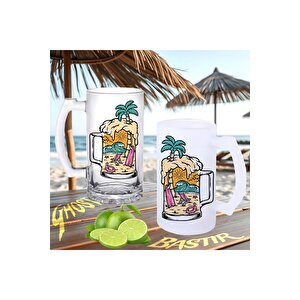 Palm Beer Buzlu Ya Da Buzsuz Bira Bardağı