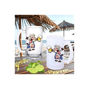 Kobe Inek Buzlu Ya Da Buzsuz Bira Bardağı