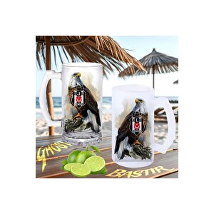 Kara Kartal Taraftar Buzlu Ya Da Buzsuz Bira Bardağı