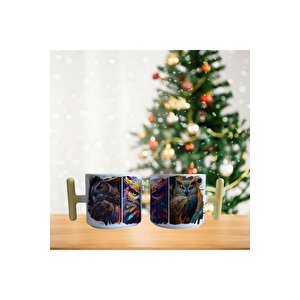 Baykuş Porselen Fincan / Kupa -mug