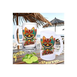 Aloha Buzlu Ya Da Buzsuz Bira Bardağı