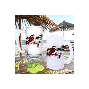 Atatürk Buzlu Ya Da Buzsuz Bira Bardağı