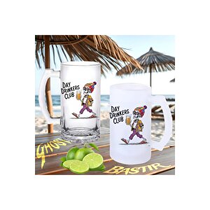 Alkolikler Klubü Buzlu Ya Da Buzsuz Bira Bardağı