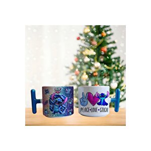 Stitch Sevgisi Porselen Fincan / Kupa -mug
