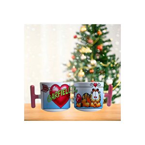 Garfield Aşık Porselen Fincan / Kupa -mug