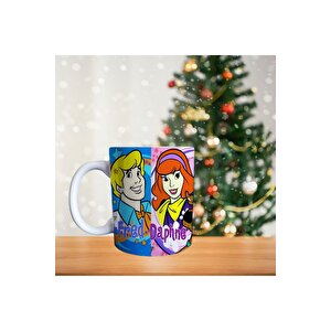 Scooby Doo Ve Arkadaşları Porselen Kupa