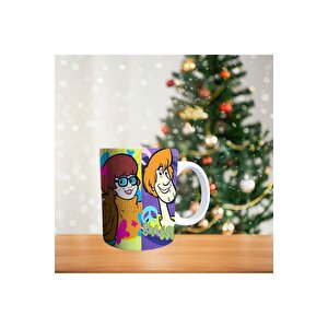 Scooby Doo Ve Arkadaşları Porselen Kupa