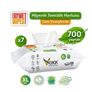 Easy Wet Wipes Yüzey Temizlik Havlusu 7x100 700 Yaprak