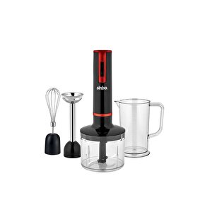 Shb-3117 3 Fonksiyonlu Tek Kafalı  El Blender Seti