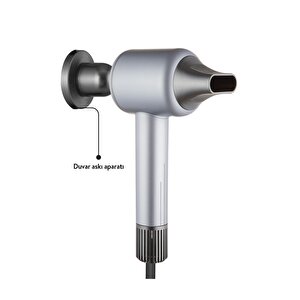 Shd-1717 Bldc Negatif İyonlu Profesyonel Saç Kurutma Makinesi 1600w - Pastel Mavi