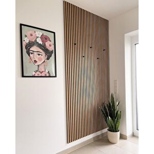 Eko Keçeli̇ Akusti̇k Ahşap Panel Savana Meşe 50x240 cm