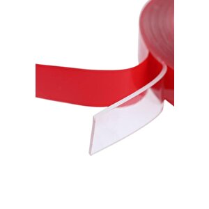 Çift Taraflı Silikonlu Bant 18mm - 33 Metre Şeffaf