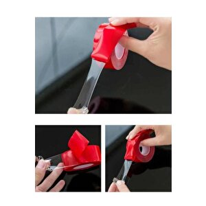 Çift Taraflı Silikonlu Bant 18mm - 33 Metre Şeffaf