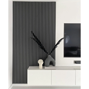 12 Adet Antrasi̇t Ahşap Çita - 120cm.