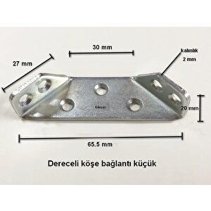 Dereceli Köşe Bağlantı Aparatı - 8 Adet