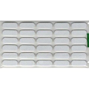 Eva Darbe Ve Ses Stoperi 22x8mm Beyaz - 100'lü Paket