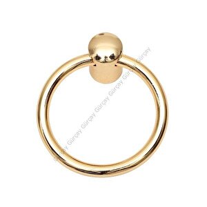 Halka Kulp 60mm Altın -2 Adet Gold