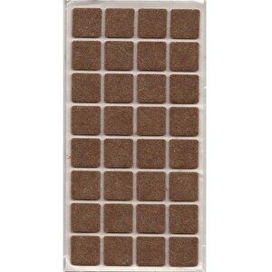Mobilya Altı Zemin Koruyucu Keçe 25x25mm
