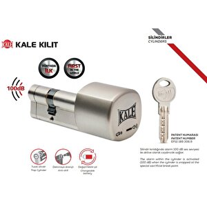 164asyn Alarmlı Silindir 68 Mm Saten