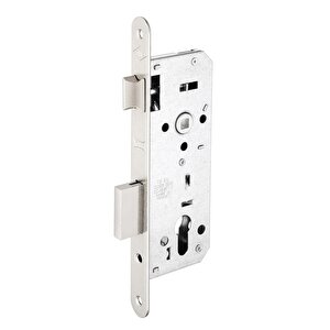152r-35mm Dış Kapı Silindirli Nikel Oval