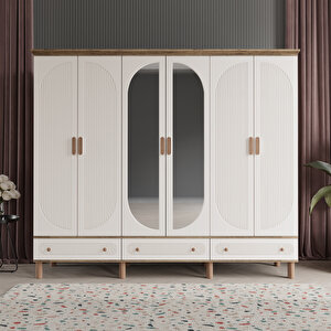 Soho 6 Kapak Aytaşı Gardırop Tamamı Mdf