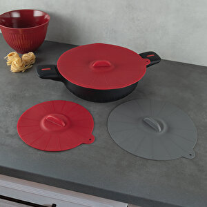 Dailytools Silikon Tencere Kapak Seti 22-26-20 Cm