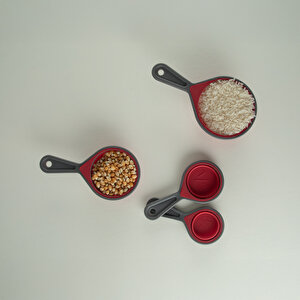 Dailytools 4 Parça Ölçü Kaşık Seti