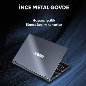 Yasomi Twin-up 2tb Ssd  16''+14'' Çift Ekran 64gb Ram Core I7 Ddr4 10850h Işlemci Win11pro  Laptop