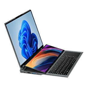Twin-up 2tb Ssd  16''+14'' Çift Ekran 64gb Ram Core I7 Ddr4 10850h Işlemci Win11pro  Laptop