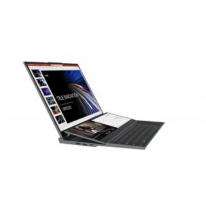 Yasomi Twin-up 2tb Ssd  16''+14'' Çift Ekran 64gb Ram Core I7 Ddr4 10850h Işlemci Win11pro  Laptop