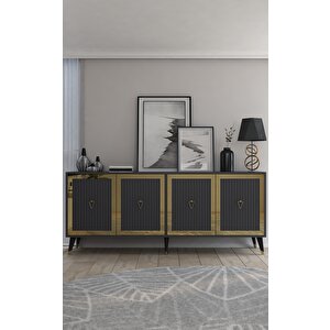 Bennerdh (kx180) Konsol Antrasit-altın Antrasit Gold