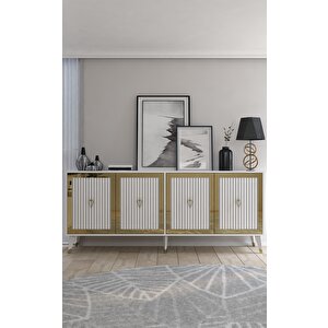 Bennerdh (kx180) Konsol Beyaz-altın Beyaz-Altın