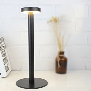 Dokunmatik Şarjlı Dekoratif Halter Led Masa Lambası