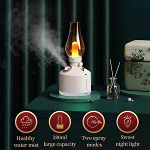 Nostajik Şarjlı Dekoratif Kelkit Led Masa Lambası
