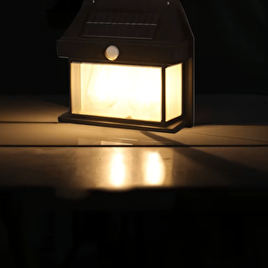24watt Güneş Enerjili Solar Dekoratif Duvar Apliği