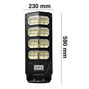 300 Watt Güneş Enerjili Solar Sokak Ve Yol Aydınlatma Armatürü (günışığı)
