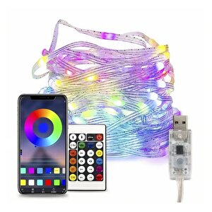 Bluetooth Özellikli Ip67 Akıllı Peri Led (10 Metre + Rgb)