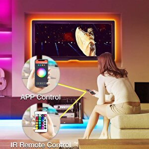 Bluetooth Özellikli Ip67 Akıllı Peri Led (10 Metre + Rgb)