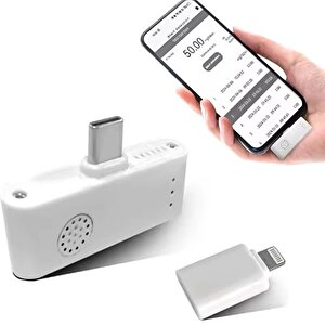 Alkolmetre Promil Ölçer At-012b1 Cep Telefonu Uygulamalı Smart Alkol Ölçer
