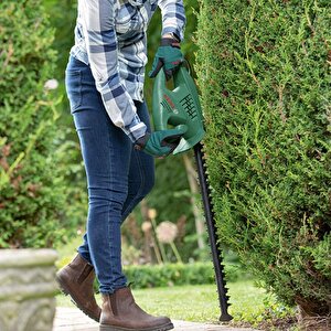Bosch Easyhedgecut 45 Çit Kesme Makinesi + Koruma Gözlüğü + Bakım Spreyi