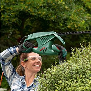Bosch Easyhedgecut 45 Çit Kesme Makinesi + Koruma Gözlüğü + Bakım Spreyi